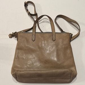 Madewell Brown Leather Shoulder Bag
